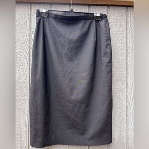 Vintage Giorgio Armani wool pencil skirt 10